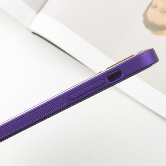 Шкіряний чохол Xshield для Apple iPhone 14 Pro Max (6.7") Фіолетовий / Ultra Violet | Зображення 5