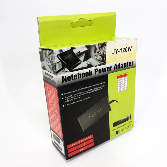 Адаптер для NoteBook Universal MY-120W універсальний зарядний пристрій для ноутбука | Зображення 3