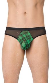 Чоловічі трусики - Mens Briefs 4524, green M/L