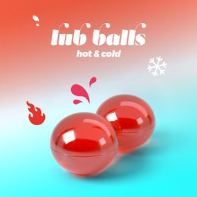 Вибухові збуджуючі кульки з ефектом холоду та тепла Balls lub Hot&cold