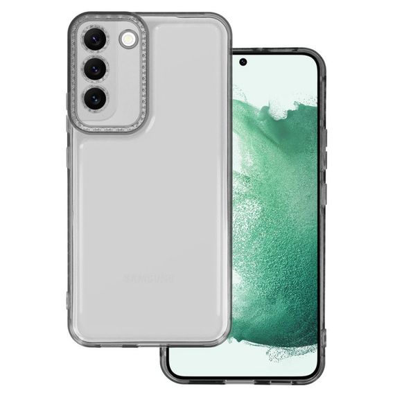 Чохол TPU Starfall Clear для Samsung Galaxy S23 Сірий | Зображення 4