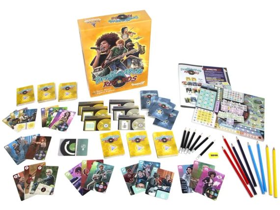 Настольная игра Draft & Write Records + 2 мини дополнения (на украинском) | Зображення 4