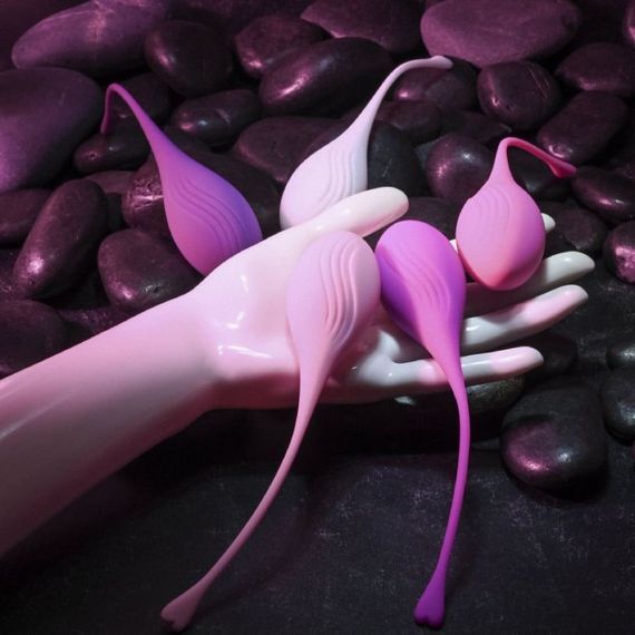 Набор вагинальных шариков Evolved Tight & Delight разных цветов, 5 шт. Sex Aura | Зображення 3
