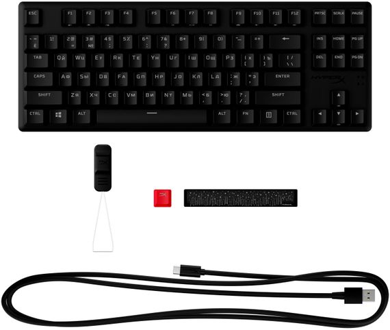 Клавіатура механічна HyperX Alloy Origins Core PBT 87key 639N7AA | Зображення 7