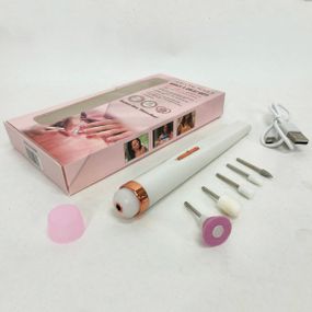 Фрезер для манікюру та педикюру Flawless Salon Nails, фрезер ручний для манікюру. XN-703 Колір: білий