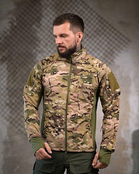 Демісезонна тактична куртка carrier (аналог uf pro) мультикам ВТ4373