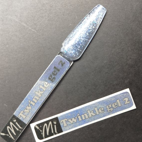 Наліпка на тіпсу (палітру) для гелю Mi Twinkle №2 (9 x 55 мм)