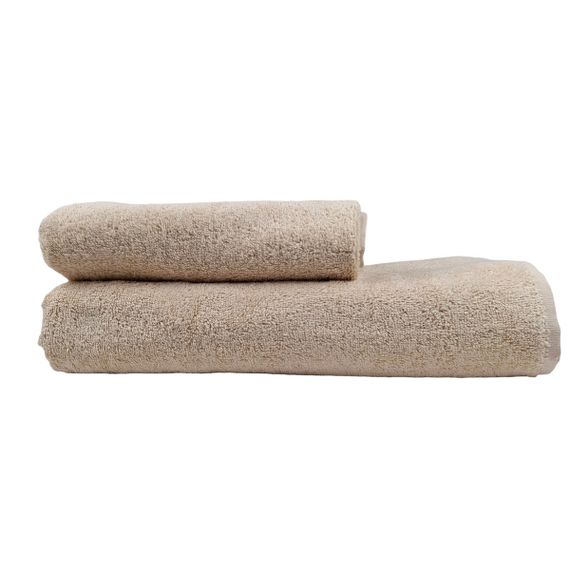 Полотенце SoundSleep Inspire махровое 50х90 см 500г бежевое (2800004645355) | Зображення 7