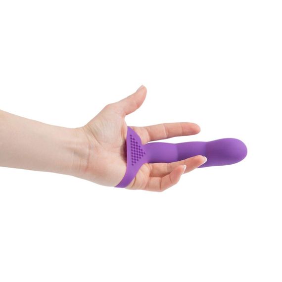 Насадка на палець Simple&True Extra Touch Finger Dong Purple Sex Aura | Зображення 2