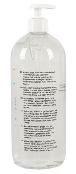 Лубрикант для секс-іграшок JUST GLIDE "Toy Lube", 1000 ml Sex Aura | Зображення 1