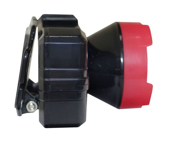 Налобний ліхтар LED HL5 1W 6500K 4H 100L bat: 3.7V 1.2A IP54 Red/Black Ny95001235 | Зображення 1
