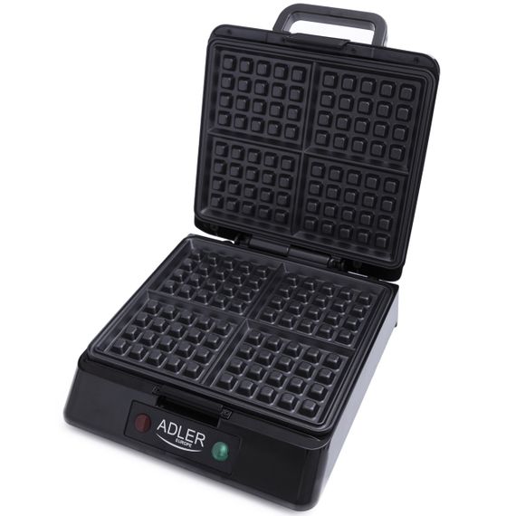 Вафельниця електрична Adler AD 3036 для бельгійських вафель на 4 вафлі 1500 Вт