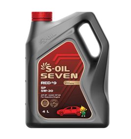 Моторна олива S-OIL 7 RED #9 SP 5W-30 4л.