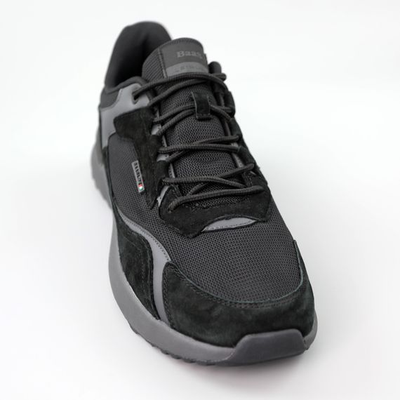 Кросівки чоловічі замшеві 591338 Чорні 41 42 43 44 45 | Зображення 1