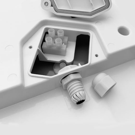 LED Світильник ЖКГ 30W 5000К 220V круглий Videx | Зображення 3