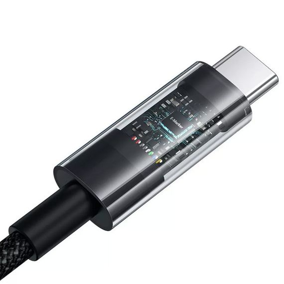 Дата кабель Baseus Gem Fast Charging Type-C to Type-C 100W (1m) (P10373000111) | Зображення 5