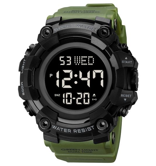 Чоловічий годинник Skmei 1968 Military-Black