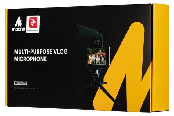 Микрофон с триподом для мобильных устройств Maono by 2Е MM011 Vlog KIT, 3.5mm (2E-MM011) | Зображення 2