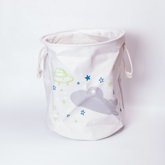 Кошик для іграшок тканинний 40×40×47 см Білий HP-41-15W