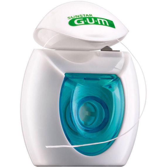 Зубна нитка GUM Original White Floss, вощена з фторидом, 30 м | Зображення 1