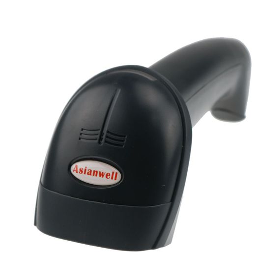 Cканер штрих-кода проводной Asianwell AW-2055RS232WS чёрный (AW-2055RS232WS) | Зображення 2