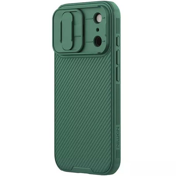 Карбонова накладка Nillkin CamShield Pro для Apple iPhone 17 Pro (6.3") Deep Green | Зображення 2
