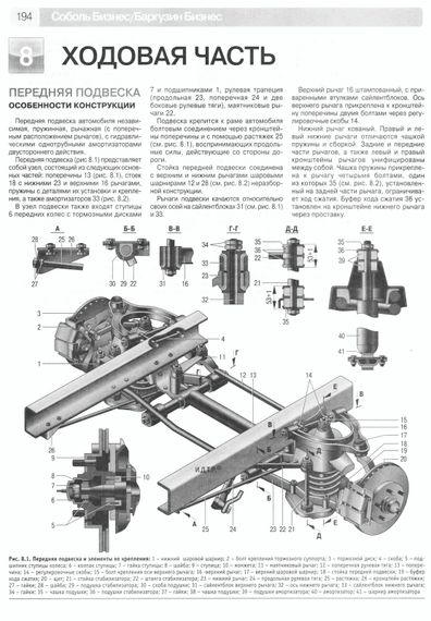 Соболь, Соболь-Бізнес, Баргузин, Баргузин-Бізнес. Посібник з ремонту. Книга | Зображення 8