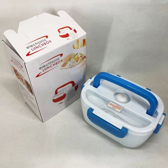 Ланч бокс електричний 220в, Контейнер для їжі lunch box з підігрівом, Контейнер для їжі від мережі ZX-95 | Зображення 7