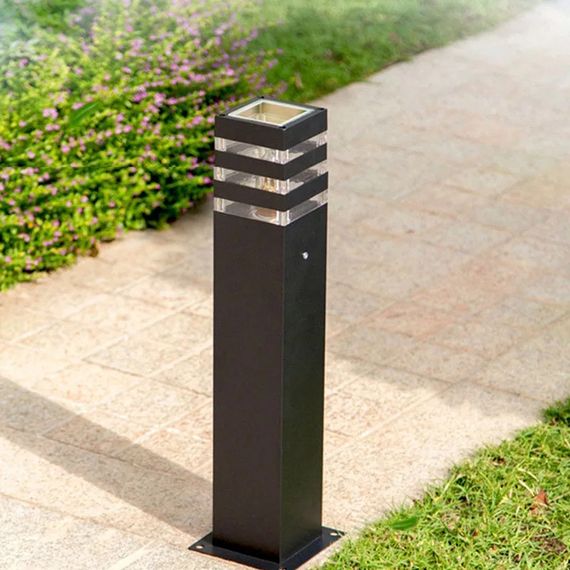 Вуличний ліхтар стовпчик 26220 Чорний 59х14х14 см.