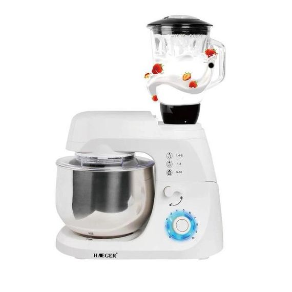 Кухонний комбайн з блендером 1000 Вт Haeger HG-6665 (40776-HG-6665_4185) | Зображення 1