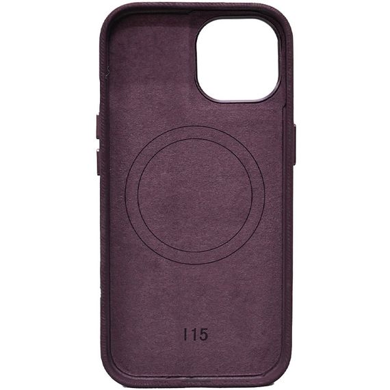 Чехол Denim with MagSafe для Apple iPhone 15 (6.1") Deep Purple | Зображення 2