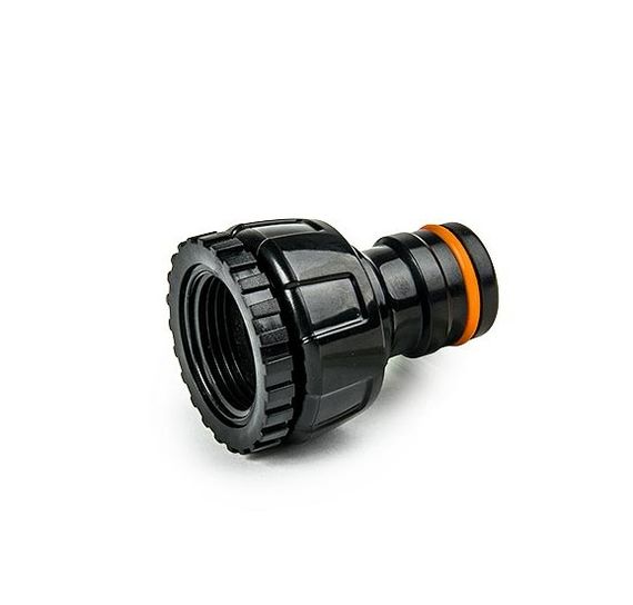 Адаптер Bradas на кран редукційний з внутрішньою різьбою 1" / 3/4" POWER JET BLACK LINE ECO-PWB2193 з ярликом