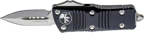 Чем Microtech Mini Troodon Double Edge Sronewash