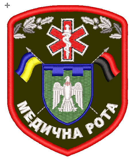 Шеврон Медична рота | Зображення 3