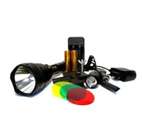 Тактический фонарик BL Q3888 -T6 3 18650 battery Police