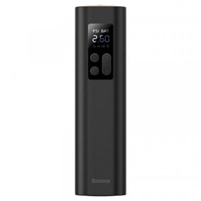 Автомобильный насос Baseus Super Mini Inflator Pump (CRCQ000001) Black