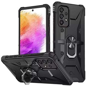 Ударостійкий чохол Pathfinder Ring для Samsung Galaxy A52 4G / A52 5G, Чорний