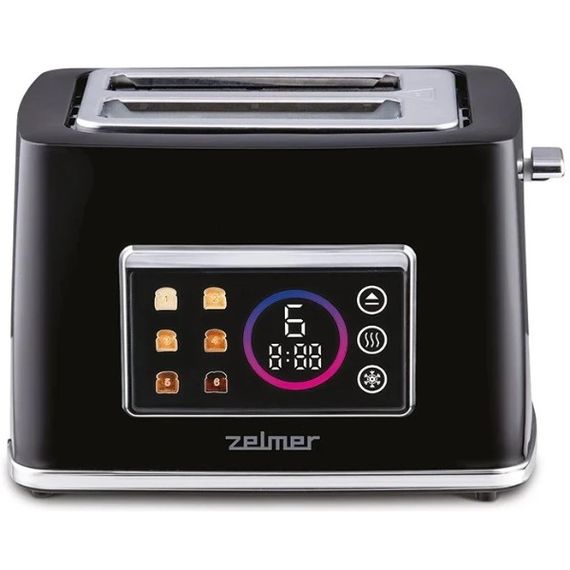 Тостер ZELMER ZTS8065 930 Вт чорний | Зображення 1