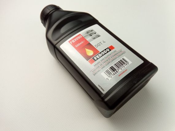 Гальмівна рідина FERODO DOT-4 0,5 л. (FBX050) (93160363)