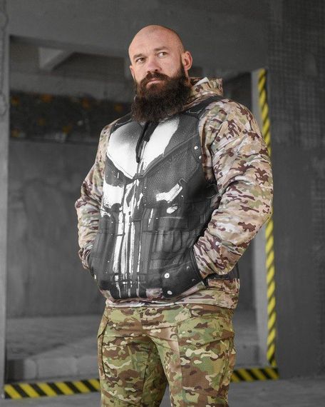 Худи Punisher armor НП4964 | Зображення 1
