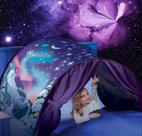 Палатка детская Dream tents plus палатка для детей детская палатка мечты Фиолетовая | Зображення 1