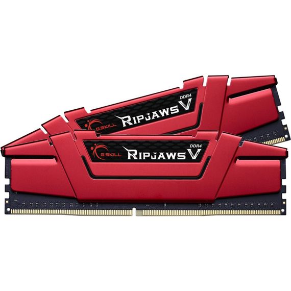 Модуль пам'яті для комп'ютера DDR4 16GB (2x8GB) 2666 MHz Ripjaws V Red G.Skill (F4-2666C19D-16GVR) | Зображення 2