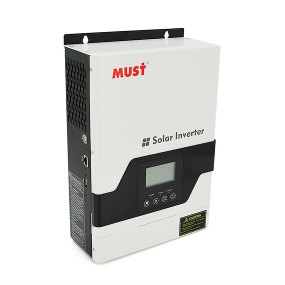 Гибридный ИБП MUST PV18-1012V PM II, 1000W, 12V, ток заряда 10/20A, 160-275V