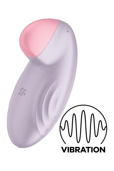 Смарт-вібратор для клітора Satisfyer Tropical Tip Light Lilac | Зображення 1