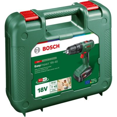 Шуруповерт Bosch EasyImpact 18V-40 18В 2х2Агод 2038Нм 0-4300-1630обхв кейс ЗП 1.4кг (0.603.9D8.108) | Зображення 2