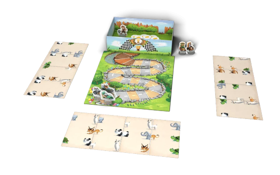 Настольная игра Zoo Run (Гонки в зоопарке) | Зображення 3