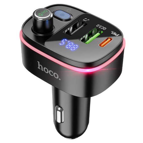 АЗУ FM модулятор HOCO E62 PD20W+QC3.0 | Зображення 1