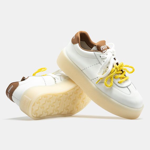 Кросівки жіночі Miu Miu (Шкіра) топ 2114 39 25 см | Зображення 9