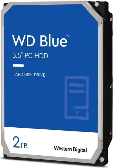 Жорсткий диск WD 3.5&quot; SATA 3.0 2TB 7200 256MB Blue (WD20EZBX) (WD20EZBX) | Зображення 1