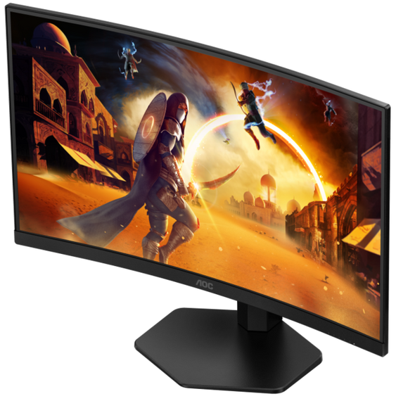 Монiтор 27" AOC CQ27G4X Black/Gray | Зображення 3
